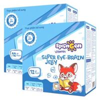 Combo 2 Thực phẩm bổ sung VITAMIN JELLY SPRINGEN SUPER EYE BRAIN