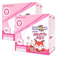 Combo 2 Thực Phẩm Bổ Sung Springen Vitamin Appetito Jelly