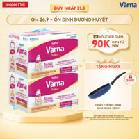 Combo 2 Thùng 12 hộp sữa bột pha sẵn Varna Diabetes (24 hộp giấy x 237ml) - Hỗ trợ ổn định đường huyết