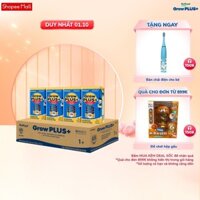 Combo 2 Thùng 24 hộp Sữa Bột Pha Sẵn Nutifood GrowPLUS+ Biếng Ăn (Xanh) 110ml - Trên 1 tuổi - Tăng Cân Khỏe Mạnh