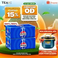 Combo 2 Thùng 24 Lon Pepsi (320ml/lon hoặc 350ml/lon)