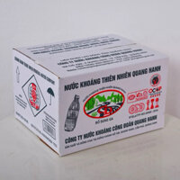 combo 2 thùng khoáng mặn có ga Quang hanh