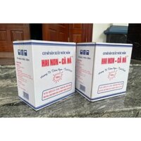 Combo 2 thùng Nước mắm Hai Non - Cà Ná 30 độ đạm (thùng 6 chai x 1 lít)