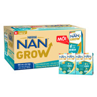 Combo 2 thùng sữa bột pha sẵn Nan Optipro hộp 180ml (24 hộp/thùng)