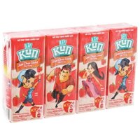 Combo 2 thùng Sữa chua uống LiF Kun kem dâu hộp 180ml