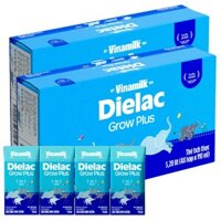 Combo 2 thùng Sữa Dielac Grow Plus hộp 110ml