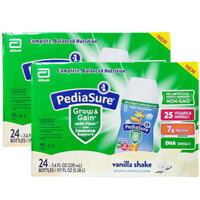 Combo 2 thùng Sữa nước Pediasure Grow and Gain with Fiber chai 237ml