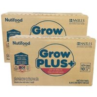 Combo 2 thùng sữa Nuti Grow Plus Xanh hộp 180ml