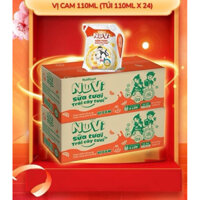 combo 2 thùng sữa Nuvi Notifood vị cam