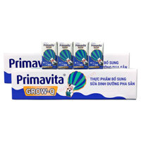 Combo 2 Thùng Sữa pha sẵn tăng chiều cao Primavita Grow-Q hộp 110ml