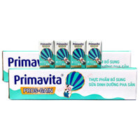 Combo 2 thùng Sữa pha sẵn tăng cân Primavita Pros-Gain hộp 110ml