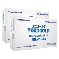 Combo 2 Thùng Sữa uống dinh dưỡng Vinamilk Yoko Gold 110ml (Lốc 4 hộp)