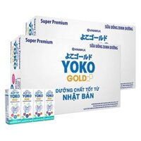 Combo 2 thùng Sữa uống dinh dưỡng Vinamilk Yoko Gold 180ml (Lốc 4 hộp)