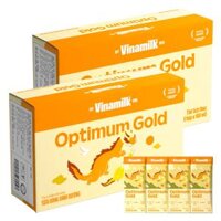 Combo 2 thùng Sữa uống dinh dưỡng Optimum Gold 180ml (Lốc 4 hộp) new