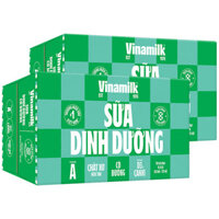 Combo 2 thùng Sữa Vinamilk dinh dưỡng có đường bịch 220ml