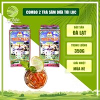 COMBO 2 Trà sâm dứa TÚI LỌC hương vị trà tiên Thiên Thảo, trà túi lọc Đà lạt chuyên dùng pha trà đá, trà chanh
