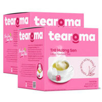 Combo 2 TRÀ TÚI LỌC SEN TEAROMA HỘP 40G