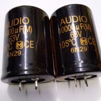 Combo 2 Tụ 10000m 63v-Linh kiện thay thế sửa chữa loa