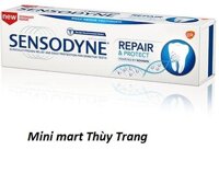 Combo 2 tube kem đánh răng Sensodyne repair & protect 100 g