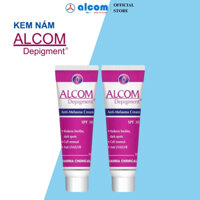 Combo 2 Tube Kem Nám Gamma Alcom Depigment 30g Giảm Nám, Dưỡng Da Trắng Sáng