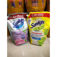 Combo 2 túi ( 1lau sàn sunlight 3,6kg và 1rửa chén sunlight 3,5kg )