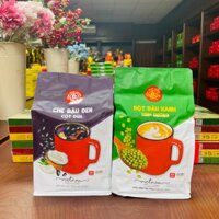 Combo 2 túi BỘT ĐẬU Rồng Vàng Hoàng Gia - Bột Đậu xanh/ Chè Đậu Đen