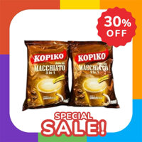 [COMBO] 2 Túi Cà Phê KOPIKO MacChiato giá rẻ 20 gói nhỏ Hàng Thái Lan