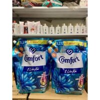 [ComBo 2 Túi ] COMFORT 1 lần Xả Hương Ban Mai 3,2L(xanh dương)