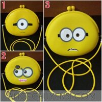 Combo 2 túi đeo chéo silicon hình thú bất kì