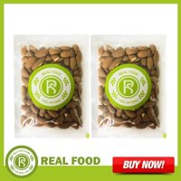 COMBO 2 Túi Hạt Hạnh Nhân (100g/Túi) - Thực phẩm dinh dưỡng sấy khô ăn vặt cho Mẹ bầu trẻ em và người lớn tuổi...