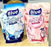 (combo 2 túi) Nước giặt Blue công nghệ Hàn Quốc 2100 ml hương Thảo Mộc và hương Nước Hoa