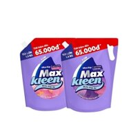 Combo 2 túi nước giặt maxkleen 2,4kg-3,8-4,3kg/túi