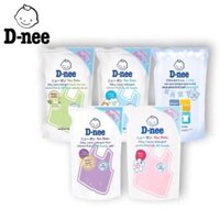 Combo 2 túi nước giặt xả Dnee 600ml lá