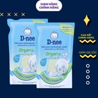 (ComBo 2) Túi Nước rửa bình sữa Dnee Organic Túi 500ml XD..