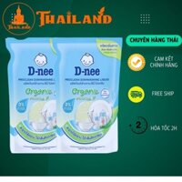 (ComBo 2) Túi Nước rửa bình sữa Dnee Organic Túi 500ml XD .