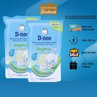 ComBo 2 Túi Nước rửa/xúc bình sữa Dnee Organic Túi 500ml.. .. .
