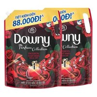 Combo 2 Túi Nước Xả Vải Downy Hương Nước Hoa Đam Mê (1.5L/ Túi)