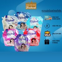 ComBo 2 Túi Nước xả vải Hygiene Thái Lan đậm đặc lưu hương lâu hơn túi 1800ml .