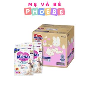 Combo 2 túi Tã-bỉm dán Merries XL44