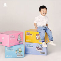 Combo 2 Túi Tã Bỉm Dán/Quần Enblanc KEEP FRIENDS Nội Địa Hàn Quốc Siêu Thấm Hút, Size S40/M32/L28/XL24