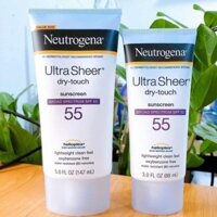 Combo 2 tuýp Kem chống nắng Neutrogena Ultra Sheer Dry-Touch(mẫu mới luôn nha cả nhà)USA