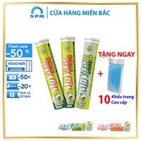 Combo 2 tuýp Viên sủi Vitamin C Myvita Strong & 1 tuýp viên sủi Myvita Strong C (Sả-Gừng-Chanh) - TĂNG SỨC ĐỀ KHÁNG