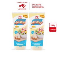Combo 2 Tuýp Xốt Mayonnaise Aji-mayo Vị Ngọt Dịu 260gTuýp