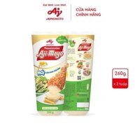 Combo 2 Tuýp Xôt Mayonnaise Aji-mayo Vị Nguyên Bản 260gTuýp