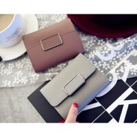Combo 2 ví dài Y17 khóa CN cute, ví tiền, ví ngắn