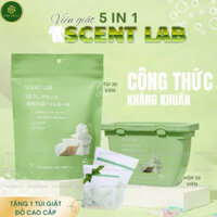 [combo 2] Viên giặt quần áo SCENTLAB Gói 30 viên giặt Nhật Bản SCENTLAB 5in1 hương thơm dịu nhẹ