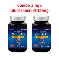 Combo 2 Viên xương khớp Glucosamin 2000mg bổ sung dưỡng chất cho khớp, giảm đau mỏi khớp [ (2) Glucosamin 2000 chữ nhật]