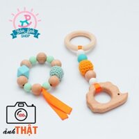 COMBO 2 vòng handmade tập cầm nắm cho bé - COMBO 03| Đồ chơi cho trẻ sơ sinh