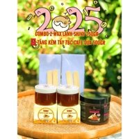 COMBO 2 WAX LẠNH SHINY TẶNG KÈM TẨY TBC CAFE DỪA