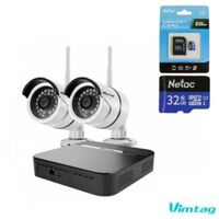 [Combo] 2 x Camera ngoài trời B1C HD 720P cộng ổ cứng S1 1Terabyte